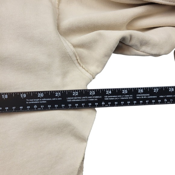 We The Free Backyard Hoodie Womens‎ Small Ecru Bandana Accent Free People - Picture 11 of 16